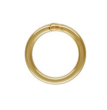 14K Gold Filled-Closed Ring 20.5ga(0.76mm)/6mm/10pc